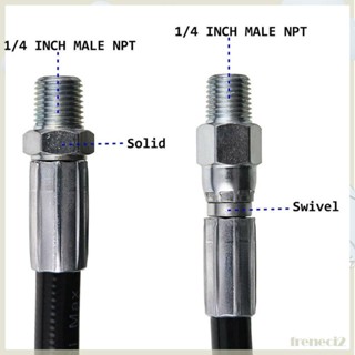 [Freneci2] ท่อระบายน้ําแรงดันสูง 1/4 นิ้ว NPT 49 ฟุต 5800PSI ปลั๊กปลดเร็ว 1/4 นิ้ว สําหรับเครื่องซักผ้า