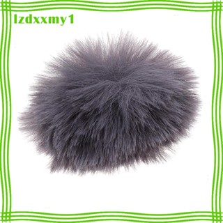 [ Furry Microphone กระจกกันลม สีเทา สําหรับไมโครโฟน