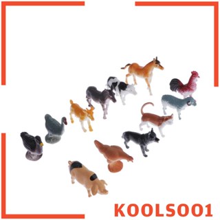 [Koolsoo1] การ์ดจับคู่สัตว์ปีก และฟิกเกอร์ ขนาดเล็ก 12 ชิ้น