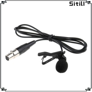 [ขาตั้ง] ไมโครโฟนไร้สาย XLR 3-pin ตัวเมีย ไมโครโฟน แบบหนีบ และกระจกหน้ารถ