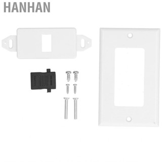 Hanhan Insert Outlet Panel Mount High Speed Pass Through Definition Multimedia