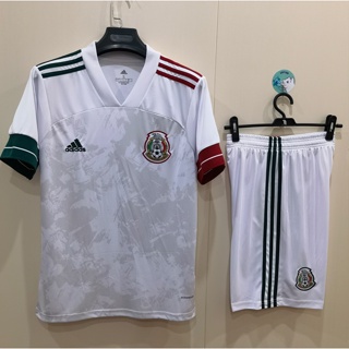 เสื้อกีฬาแขนสั้น ลายทีมชาติฟุตบอล Mexico 2020 ชุดเยือน สําหรับผู้ใหญ่