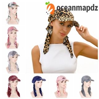 Oceanmapdz หมวกโจรสลัด หางยาว สีพื้น กันฝุ่น ผ้าพันคอ หมวก หน้ากากกันฝุ่น แห้งเร็ว ป้องกันแสงแดด ระบายอากาศ ที่คาดผม ฮิปฮอป หมวกฤดูร้อน