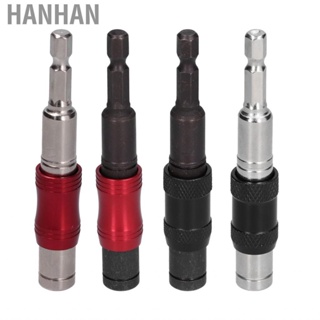 Hanhan Drill Bit Holder Self Locking Screwdriver Extension Rod for Woodworking Home Decoration Electric Chuck