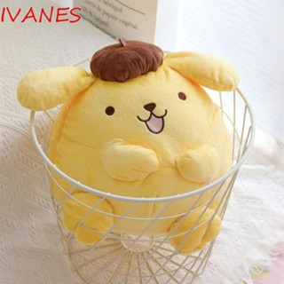 Ivanes หมอนตุ๊กตานุ่ม รูปการ์ตูนสัตว์ Pompompurin ขนาดใหญ่ 40 ซม.