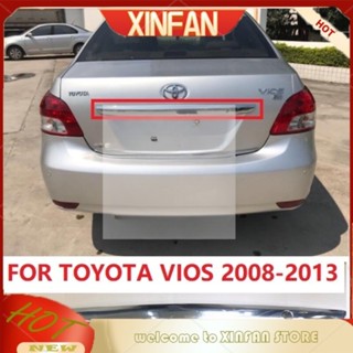 Xinfan Toyota Vios 2007-2013 โครเมี่ยมด้านหลัง - เปลี่ยนประเภทอุปกรณ์เสริมในรถยนต์