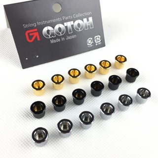 Hs-(พร้อมส่ง) GOTOH ปลอกโลหะ สําหรับสายกีตาร์ไฟฟ้า MADE IN JAPAN TLB-1 6 ชิ้น 1 ชุด