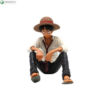 Needway ฟิกเกอร์ PVC รูปลิง D Luffy พร้อมโซฟา สําหรับตกแต่งบ้าน รถยนต์