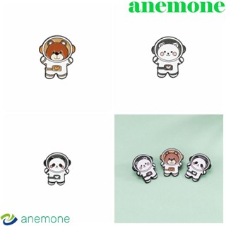 Anemone เข็มกลัดเคลือบไฟฟ้า รูปเรขาคณิต สไตล์เกาหลี สร้างสรรค์ สําหรับติดกระเป๋าเป้สะพายหลัง