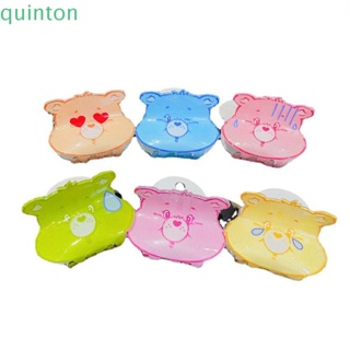 Quinton Carebears กิ๊บติดผม กิ๊บติดผม น่ารัก หวาน การ์ตูนไทย หมีขนาดเล็ก เครื่องประดับผมหญิง