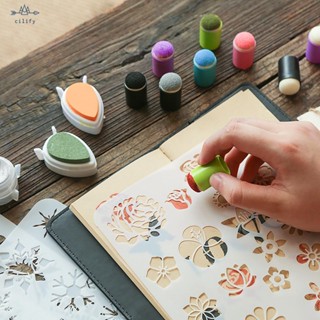 [Cilify.th] ชุดแสตมป์ฟองน้ํา 20 สี สําหรับวาดภาพระบายสี DIY