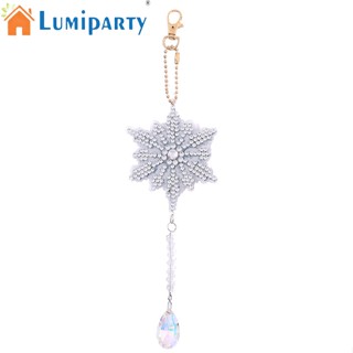 Lumiparty ชุดงานจิตรกรรมเม็ดบีด ทรงเพชร สองด้าน ตามตัวเลข สําหรับตกแต่งบ้าน สวน DIY 4 ชิ้น