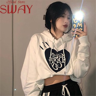 SWAY  เสื้อผ้าผู้ญิง แขนยาว เสื้อฮู้ด คลุมหญิง สไตล์เกาหลี แฟชั่น  สบาย Beautiful คุณภาพสูง รุ่นใหม่ A98J3BM 36Z230909