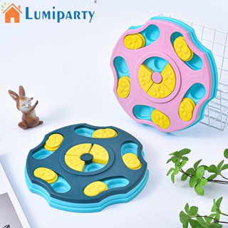 Lumiparty ชามใส่อาหาร ทรงแปดเหลี่ยม กันลื่น อเนกประสงค์ ของเล่นสําหรับสัตว์เลี้ยง สุนัข