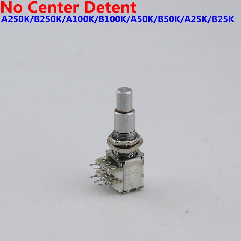 KR-Made in Korea1 ชิ้น Alpha Stacked Dual Concentric Potentiometer(POT) ไม่มีศูนย์กําหนด ( 1121 ) อุปกรณ์กีตาร์
