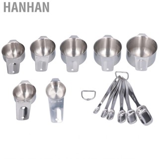 Hanhan Coffee  Cup Set Save Space Measuring With Buckle For Kitchen