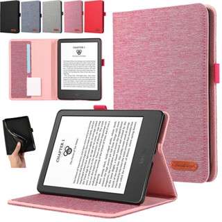 เคสหนัง ฝาพับ กันกระแทก สําหรับ Amazon Kindle 11th Gen 2022 6 นิ้ว