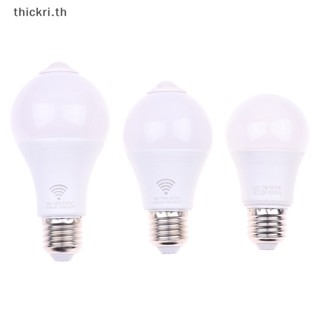 Tt E27 PIR หลอดไฟ LED 5W 9W 15W พร้อมเซนเซอร์จับการเคลื่อนไหว PL