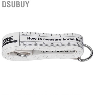 Dsubuy 2.5m Horse Weight Tape Bust Body Length Measuring Stick For Farm