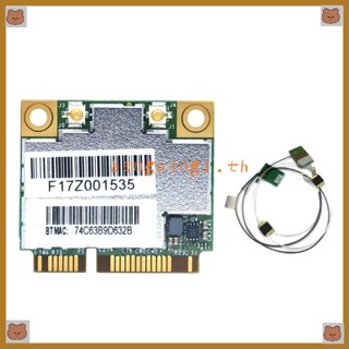 Bang BCM94352HMB อะแดปเตอร์การ์ด WiFi ไร้สาย 867Mbps บลูทูธ 4 0 AW-CE123H BCM94352 Mini PCI-E