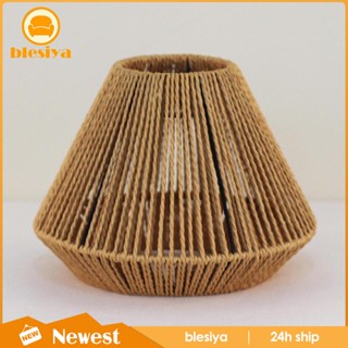 [Blesiya] ฝาครอบโคมไฟระย้า แบบเชือกถัก สไตล์เรโทร สะดวก DIY สําหรับตกแต่งบ้านฟาร์ม