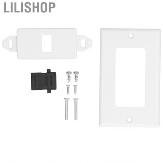 Lilishop Insert Outlet Panel Mount High Speed Pass Through Definition Multimedia