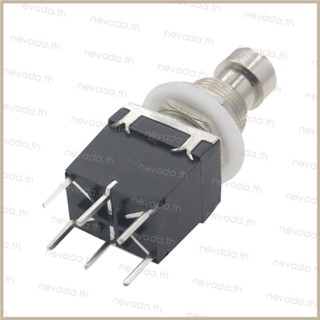 สวิตช์เหยียบเท้า 6 Pin ทนทาน พร้อมตัวล็อก ล็อกได้ สําหรับโปรเจคเตอร์ DIY Dura
