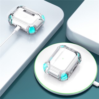 เคสซิลิโคนใส กันกระแทก สําหรับ Air Pro 2 AirPods 3 Air Pods Pro 2