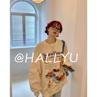 HALLYU  เสื้อผ้าผู้ญิง แขนยาว เสื้อฮู้ด คลุมหญิง สไตล์เกาหลี แฟชั่น  สวยงาม Beautiful ทันสมัย Trendy A28J18W 36Z230909