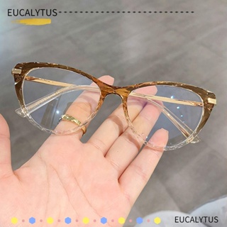 Eutus แว่นตาป้องกันแสงสีฟ้า แบบพกพา กรอบเบาพิเศษ ทนทาน สําหรับสํานักงาน