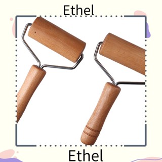 Ethel1 ไม้นวดแป้งพิซซ่า ประหยัดเวลา ทําความสะอาดง่าย พร้อมด้ามจับ 2 ชิ้น