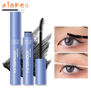 Xianen ขนตาปลอม แบบหนา กันน้ํา สีดําธรรมชาติ 6 มล. สําหรับผู้หญิง