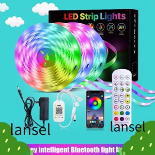 Lansel สายไฟ LED 12VRGB ควบคุมผ่านแอพ 5050