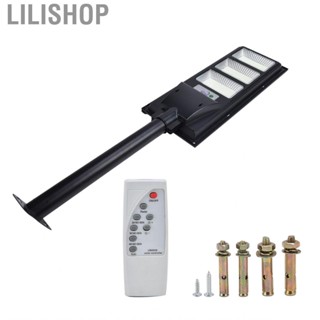 Lilishop 500W Solar Street Light   Timing Human Body Induction Motion