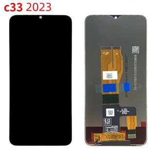 ชุดประกอบหน้าจอสัมผัสดิจิทัล LCD RMX3627 สําหรับ Realme C33 2023