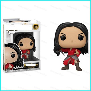 Star3 FUNKO POP MULAN โมเดลฟิกเกอร์นักรบ เครื่องประดับ สําหรับตกแต่งบ้าน