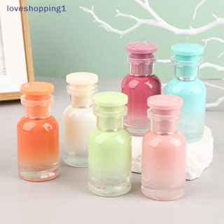 Loveshopping ขวดแก้วเปล่า แบบหนา สีดํา 30 มล. TH