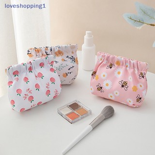 Loveshopping Ins กระเป๋าใส่เหรียญ หูฟัง แบบพกพา ปิดอัตโนมัติ สําหรับเดินทาง