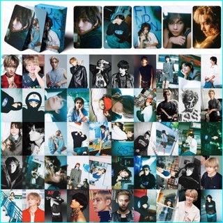 โปสการ์ดรูปภาพ BTS V LOMO Layover SOLO Kpop 55 ชิ้น/ชุด