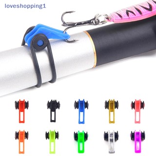 Loveshopping ตะขอพลาสติก ปลอดภัย สําหรับตกปลา 10 ชิ้น ต่อล็อต