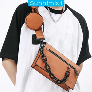 [Sunnimix1] กระเป๋าคาดอก กระเป๋าสะพายไหล่ น้ําหนักเบา สําหรับผู้ชาย ผู้หญิง เหมาะกับการพกพาเดินทาง