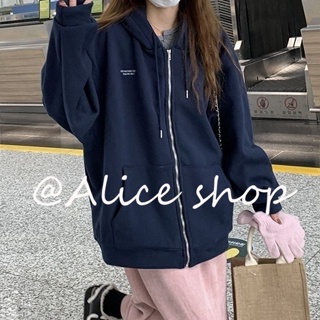 Alice  เสื้อผ้าผู้ญิง แขนยาว เสื้อฮู้ด คลุมหญิง สไตล์เกาหลี แฟชั่น  Korean Style Stylish สวยงาม ทันสมัย A98J2IY 36Z230909