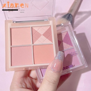 Xianen Cheek Tint, พาเลตต์บลัชออนปัดแก้ม เนื้อฝุ่น ติดทนนาน, เครื่องสําอางธรรมชาติ คอนทัวร์หน้า บลัชออน อายแชโดว์ ความงาม