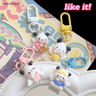 Morn Sanrio พวงกุญแจเรซิ่น จี้รูปการ์ตูนอนิเมะ Hello Kitty Cinnamon Dog Kuromi Melody น่ารัก สําหรับห้อยกระเป๋า