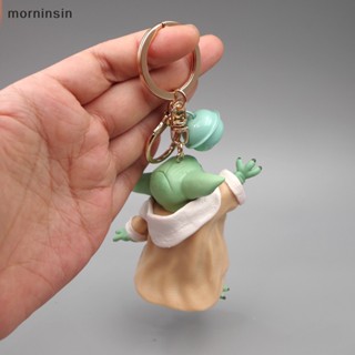 พวงกุญแจ จี้ฟิกเกอร์การ์ตูน Disney Baby Yoda Yoda Kawaii ของเล่นสําหรับเด็ก