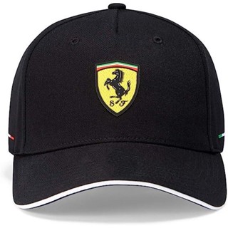 Ferrari F1 หมวกเบสบอล หมวกปีกโค้ง ลําลอง ลายโลโก้เป็ด สําหรับผู้ชาย และผู้หญิง