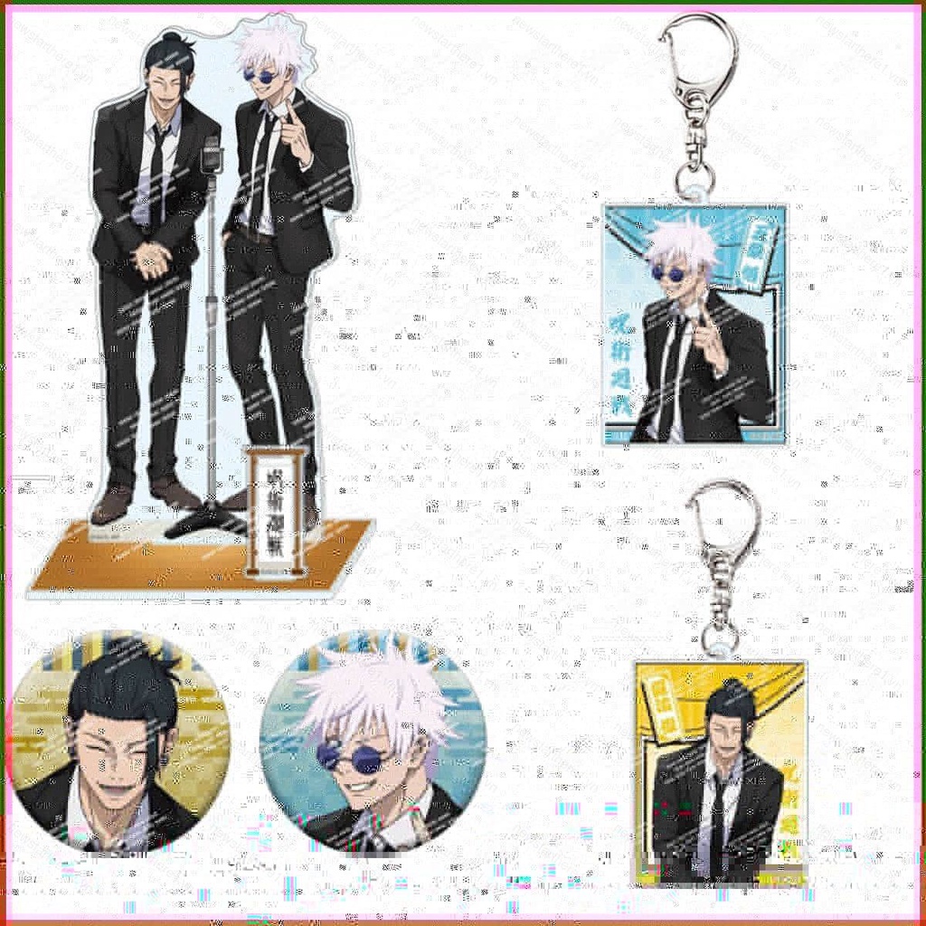 Ere1 โมเดลฟิกเกอร์อะคริลิค รูปอนิเมะ Jujutsu Kaisen Gojo Satoru Geto Suguru สําหรับตกแต่งบ้าน
