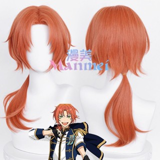 · Manmei es Idol Dream Festival LEO Tsukiyongleo วิกผมคอสเพลย์ แต่งจับคู่สี XJ5S