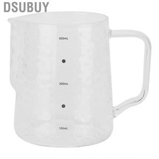 Dsubuy Glass Measure Cup Lightweight 500ml Coffee For Hotels Families