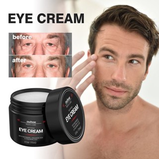 Hot Sale# OUHOE mens firming eye cream fade fine lines black rim of the eye moisturizing firming skin around the eye pouch eye cream 3/23 ~